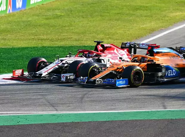 Titel-Bild zur News: Kimi Räikkönen, Carlos Sainz