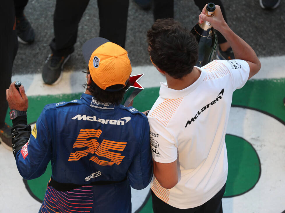 Carlos Sainz, Lando Norris