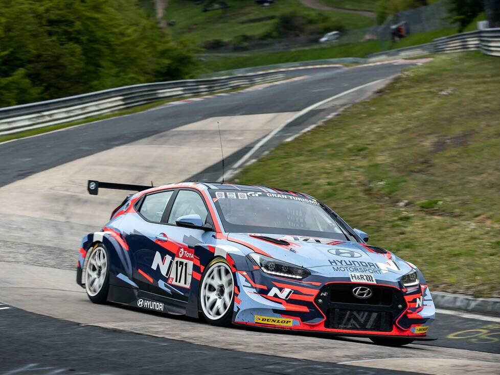 Hyundai Veloster N TCR auf der Nordschleife