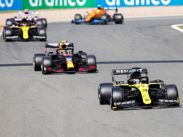 Daniel Ricciardo, Alexander Albon, Esteban Ocon Daniel Ricciardo, Alexander Albon, Esteban Ocon