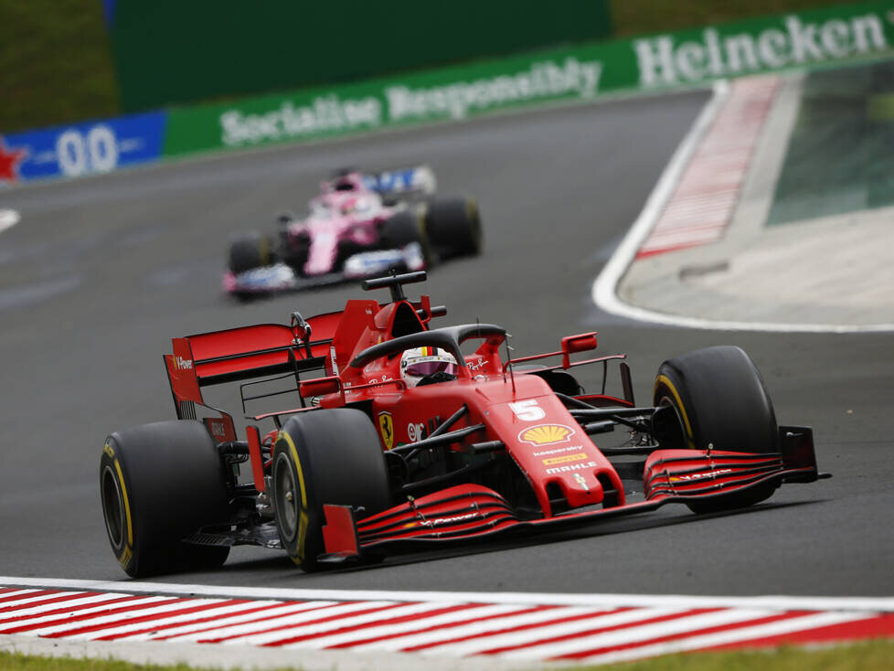 Sebastian Vettel, Sergio Perez