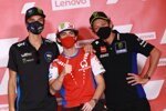 Luca Marini, Francesco Bagnaia und Valentino Rossi 