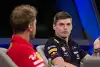 Bild zum Inhalt: Max Verstappen: Perez wäre "nicht viel langsamer" als Vettel