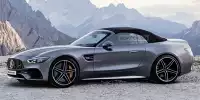 Bild zum Inhalt: Neuer Mercedes SL nach offiziellen Teaserbildern gerendert