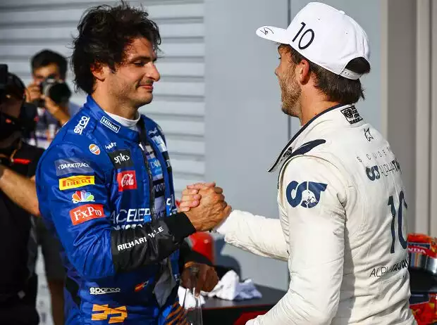 Titel-Bild zur News: Carlos Sainz, Pierre Gasly