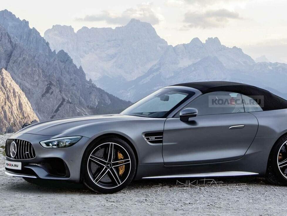 Mercedes SL Rendering