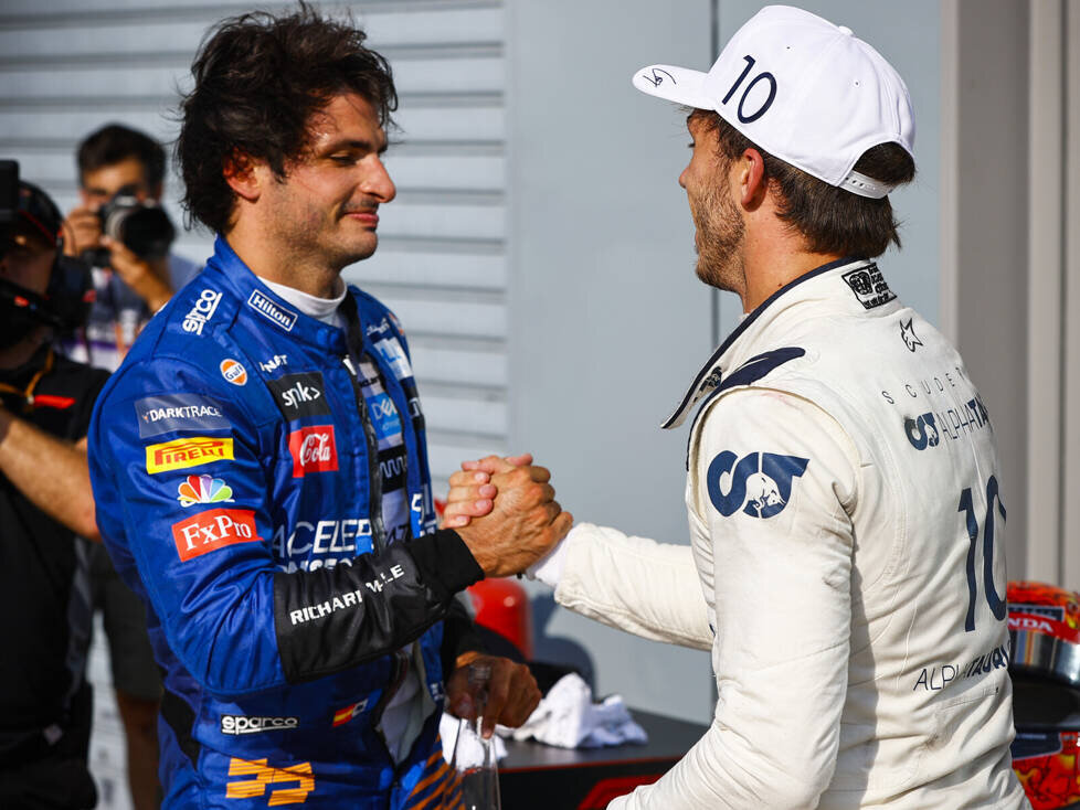 Carlos Sainz, Pierre Gasly
