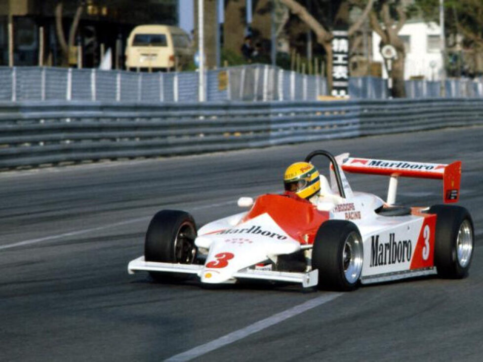 Ayrton Senna beim Formel-3-Grand-Prix von Macau 1983