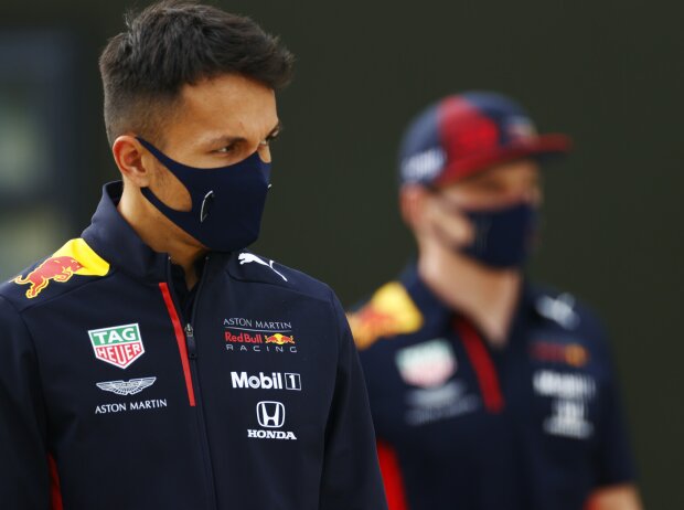 Alexander Albon, Max Verstappen Alexander Albon, Max Verstappen