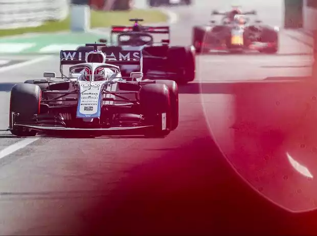 George Russell, Romain Grosjean Titel-Bild zur News: George Russell, Romain Grosjean