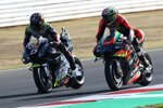 Johann Zarco (Avintia) und Aleix Espargaro (Aprilia) 