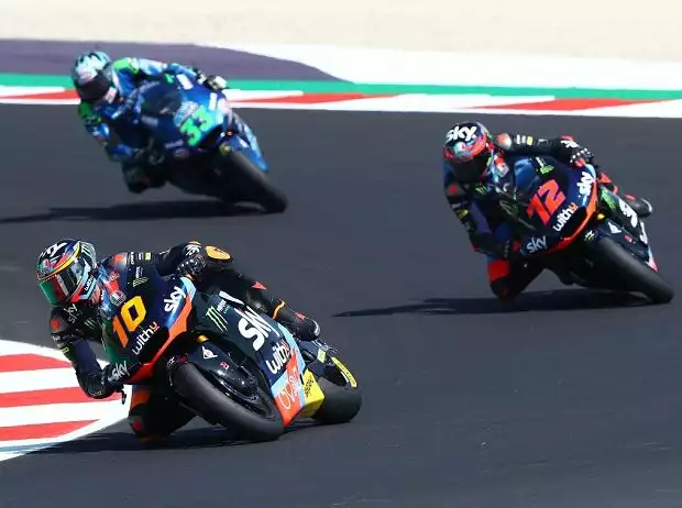 Luca Marini, Marco Bezzecchi, Enea Bastianini Titel-Bild zur News: Luca Marini, Marco Bezzecchi, Enea Bastianini