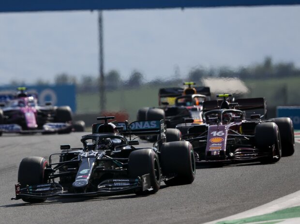 Lewis Hamilton, Charles Leclerc, Alexander Albon Lewis Hamilton, Charles Leclerc, Alexander Albon