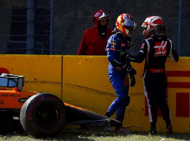 Titel-Bild zur News: Carlos Sainz, Kevin Magnussen