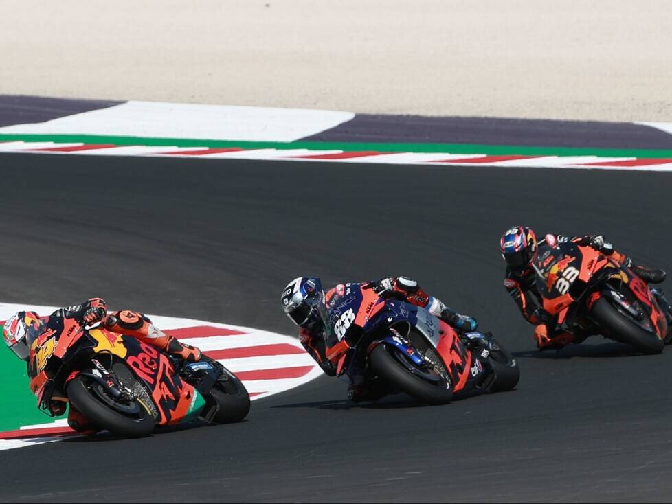 Pol Espargaro, Miguel Oliveira, Brad Binder