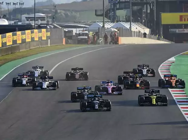 Lewis Hamilton, Daniel Ricciardo, Valtteri Bottas, Sergio Perez Titel-Bild zur News: Lewis Hamilton, Daniel Ricciardo, Valtteri Bottas, Sergio Perez