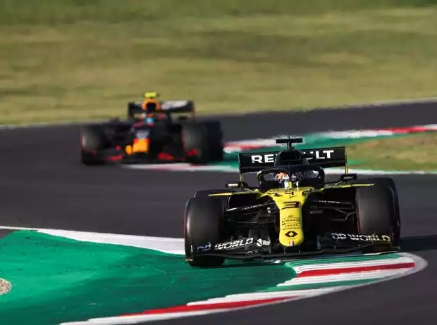 Titel-Bild zur News: Daniel Ricciardo, Alexander Albon