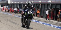 Bild zum Inhalt: MotoGP-Test Misano: Neuer Yamaha-Auspuff, Bestzeit für Maverick Vinales