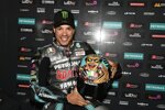 Franco Morbidelli zeigt seinen Misano-Helm