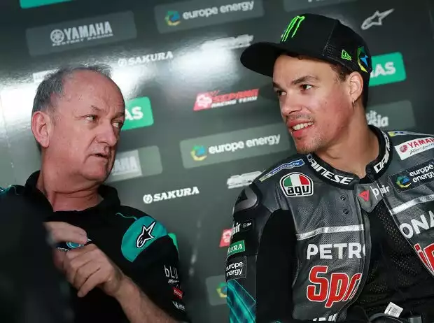Franco Morbidelli, Ramon Forcada Titel-Bild zur News: Franco Morbidelli, Ramon Forcada