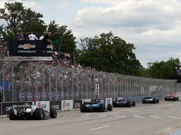 IndyCar-Action in Detroit Titel-Bild zur News: IndyCar-Action in Detroit