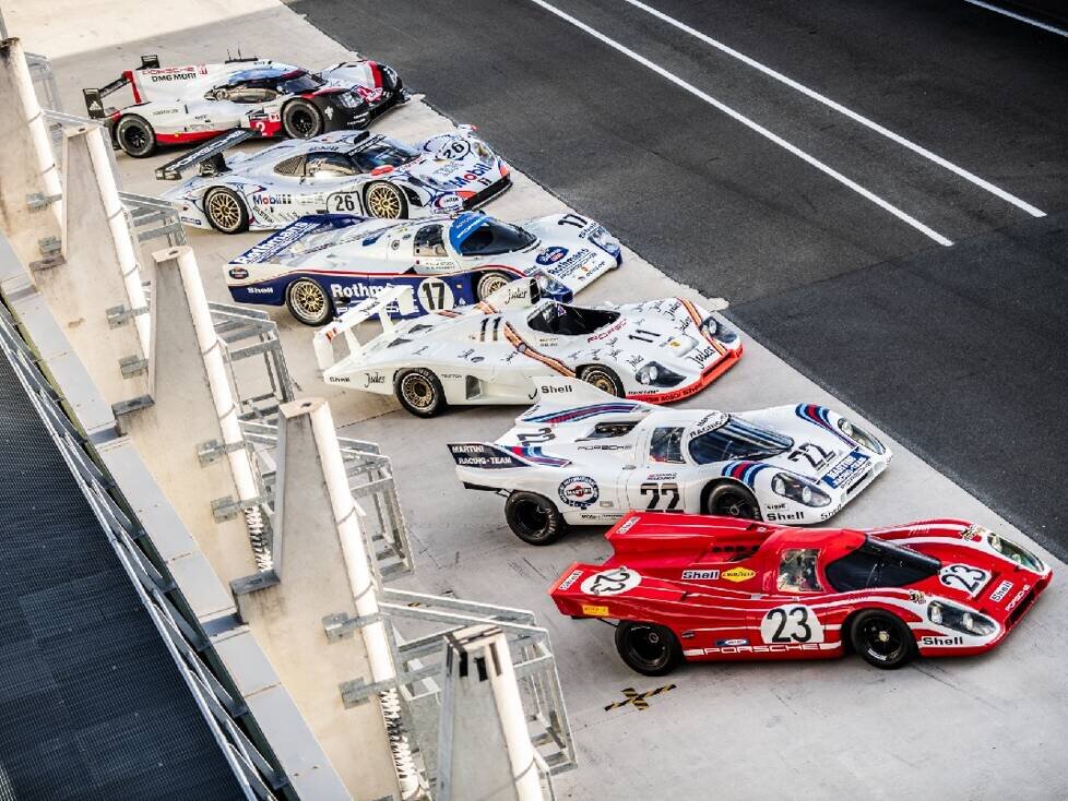 Porsche 917 K, Porsche 936/81 Spyder, Porsche 962 C, Porsche 911 GT1 '98, Porsche 919 Hybrid