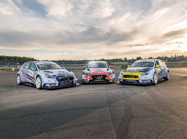 Die TCR-Rennfahrzeuge von Hyundai Die TCR-Rennfahrzeuge von Hyundai