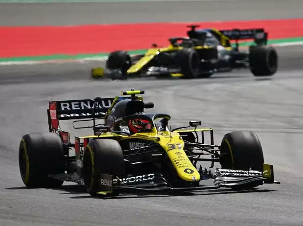 Titel-Bild zur News: Esteban Ocon, Daniel Ricciardo