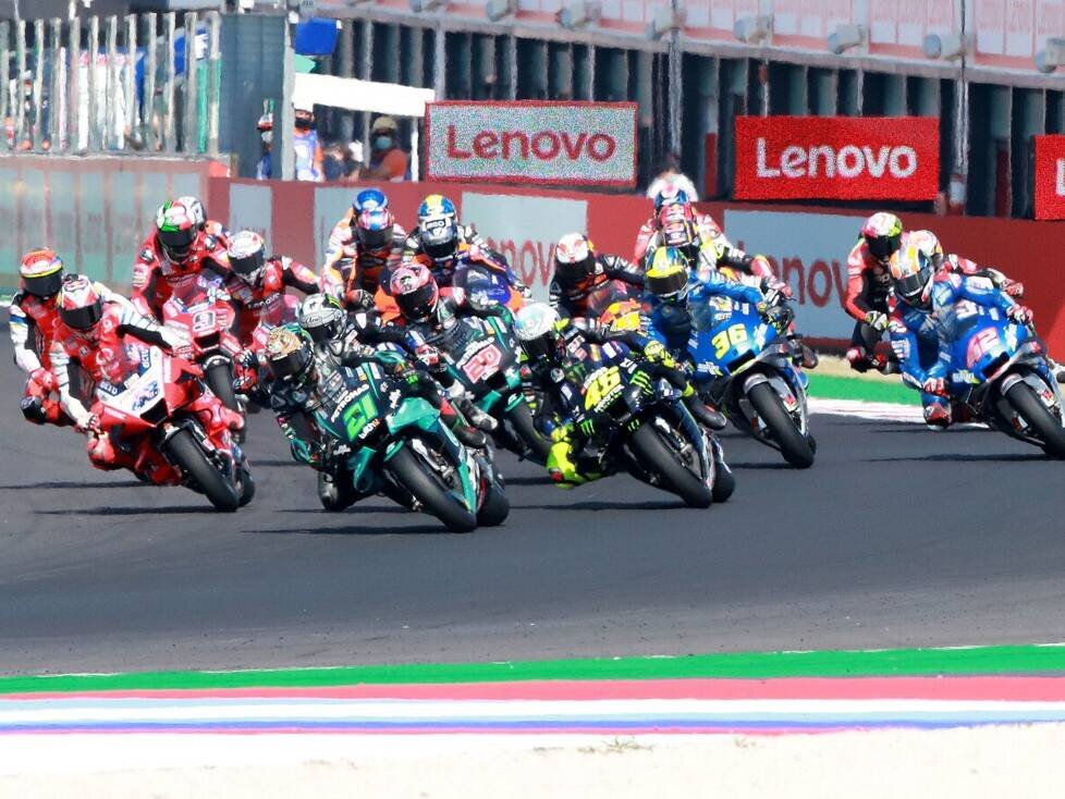 MotoGP Start in Misano