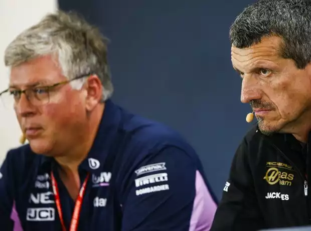 Otmar Szafnauer, Günther Steiner Titel-Bild zur News: Otmar Szafnauer, Günther Steiner