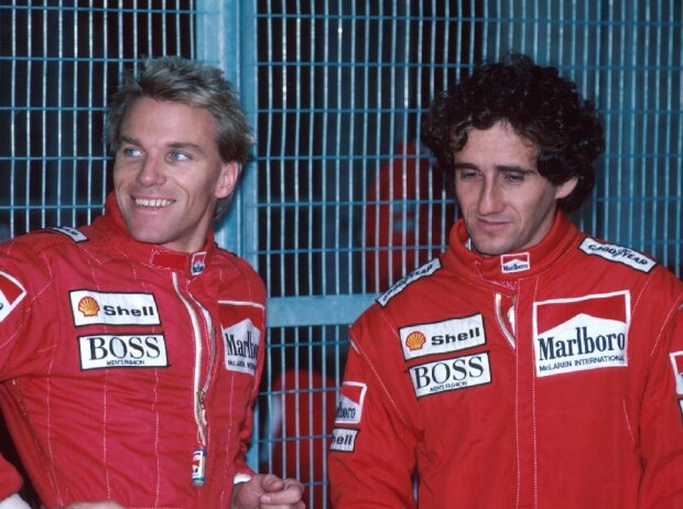 Titel-Bild zur News: Stefan Johansson, Alain Prost