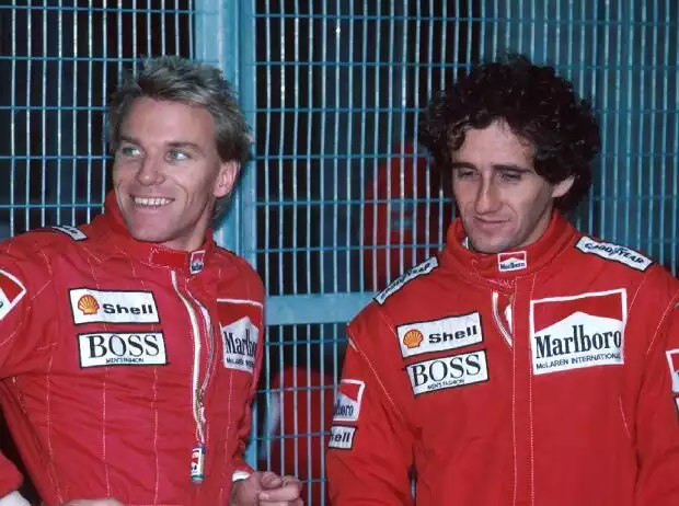 Stefan Johansson, Alain Prost Titel-Bild zur News: Stefan Johansson, Alain Prost