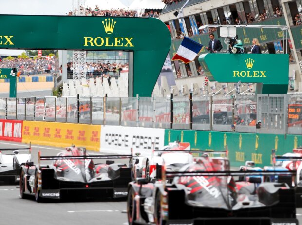 Titel-Bild zur News: 24h Le Mans, Start