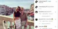 Egle Ruskyte und Nico Hülkenberg bei ihrer Verlobung in Venedig