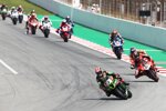 Start WSBK-Lauf eins: Jonathan Rea führt