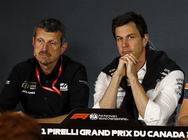 Günther Steiner, Toto Wolff Günther Steiner, Toto Wolff
