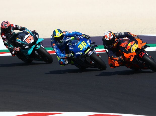 Pol Espargaro, Joan Mir, Fabio Quartararo Pol Espargaro, Joan Mir, Fabio Quartararo