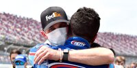Bild zum Inhalt: Michael Jordan & Denny Hamlin gründen NASCAR-Team für "Bubba" Wallace