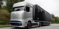 Bild zum Inhalt: Mercedes GenH2 Truck: Brennstoffzellen-Lkw mit 1.000 km Reichweite