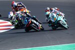 Celestino Vietti (VR46) und Jaume Masia (Leopard) 