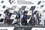 Marco Bezzecchi (VR46) und Enea Bastianini (Italtrans) 