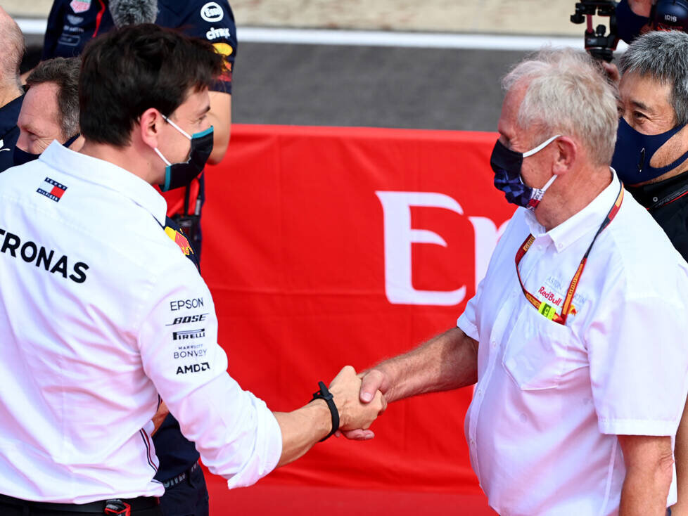 Toto Wolff, Helmut Marko