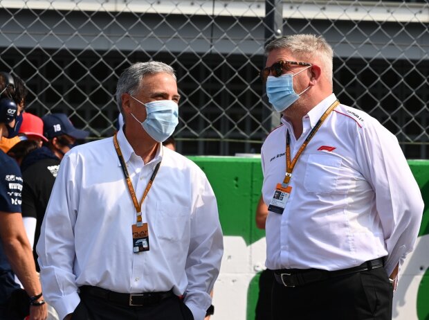 Chase Carey, Ross Brawn Chase Carey, Ross Brawn