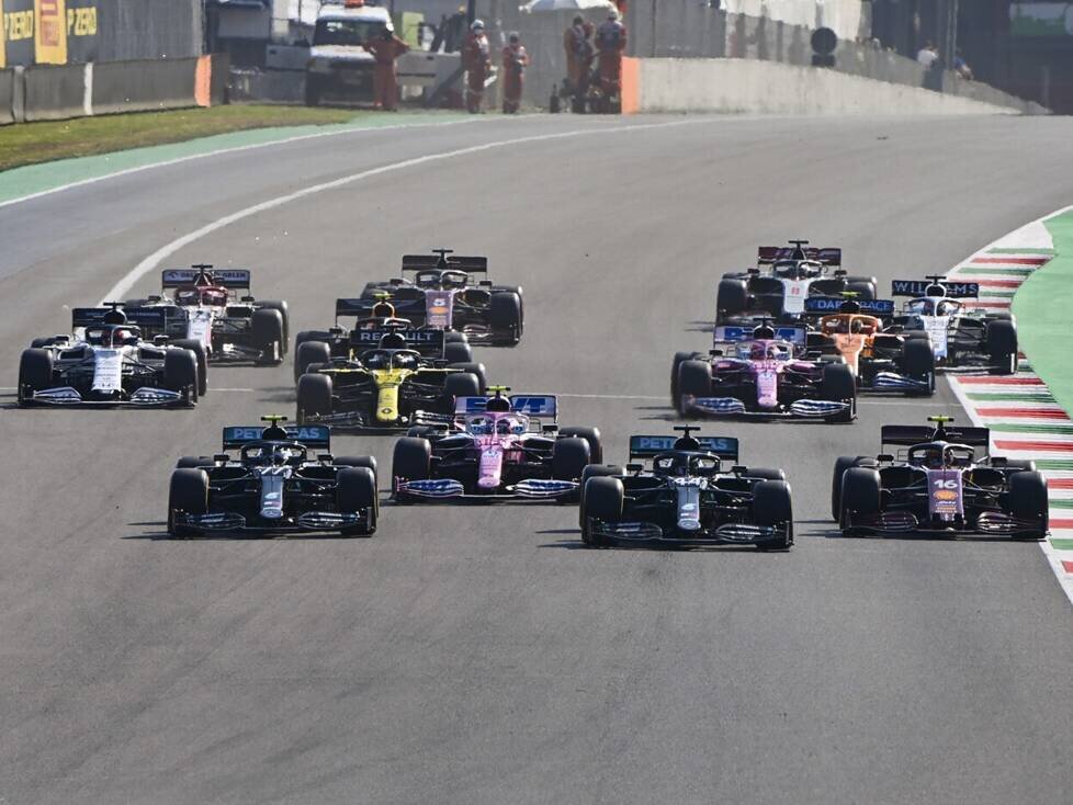 Lewis Hamilton, Valtteri Bottas, Charles Leclerc, Lance Stroll