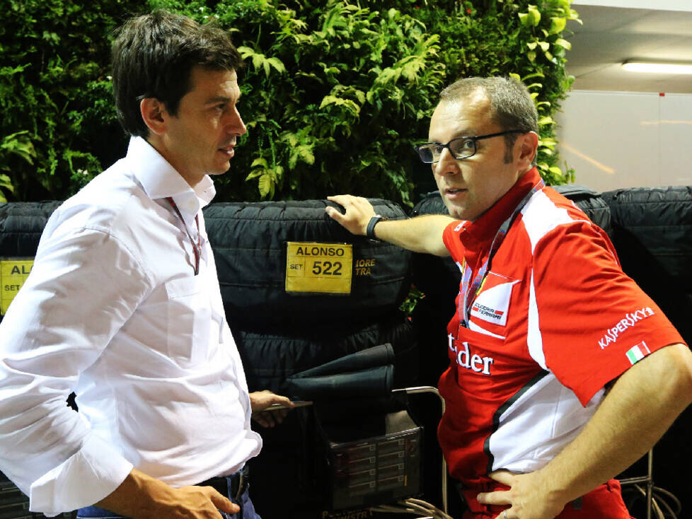 Toto Wolff, Stefano Domenicali