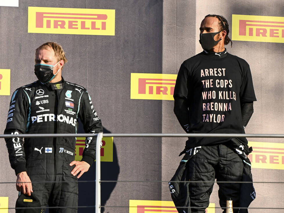 Valtteri Bottas, Lewis Hamilton