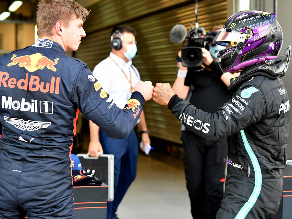 Max Verstappen, Lewis Hamilton