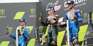 MotoGP-Liveticker: Quartararo-Sieg und Rossi-Sturz! Der Renntag in Barcelona