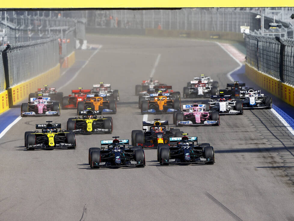 Lewis Hamilton, Valtteri Bottas, Max Verstappen, Daniel Ricciardo