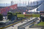 Sergio Perez (Racing Point), Pierre Gasly (AlphaTauri) und Charles Leclerc (Ferrari) 